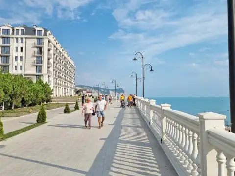 Новая набережная в г. Анапа